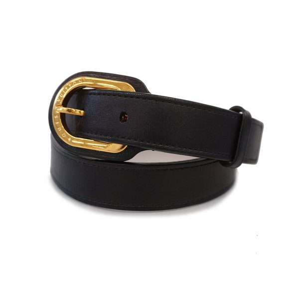 LOUIS VUITTON Other - Auth Louis Vuitton Belt Centure M9752 Noir